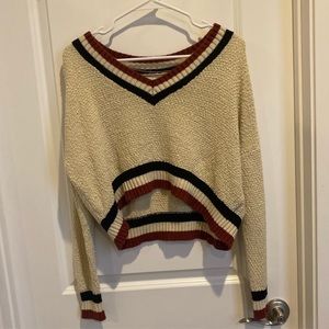 Super cute L.A. Hearts cropped sweater sweatshirt top S EUC